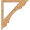 Ekena Millwork Olympic Traditional Smooth Bracket, Western Red Cedar, 3 1/2"W x 44"D x 48"H BKT04X44X48OLY01SWR - alternate 3